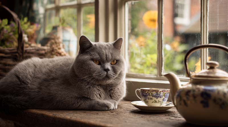 Chat Persan couché - test ADN PKD pour dépistage génétique de la polykystose rénale